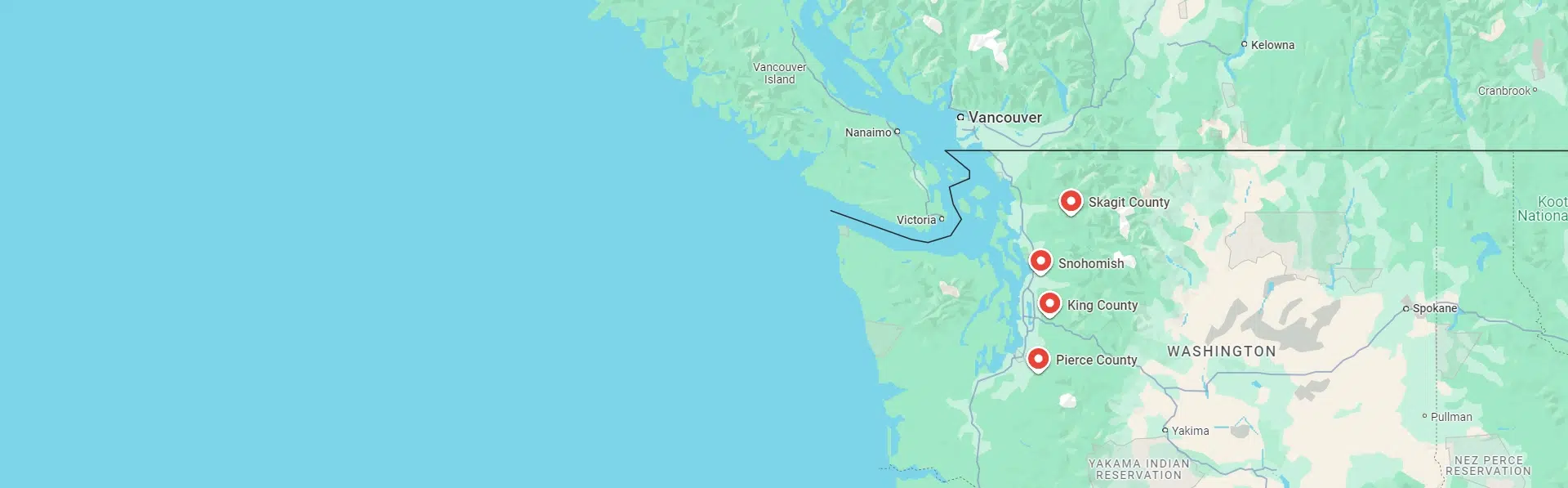 Service Area Map